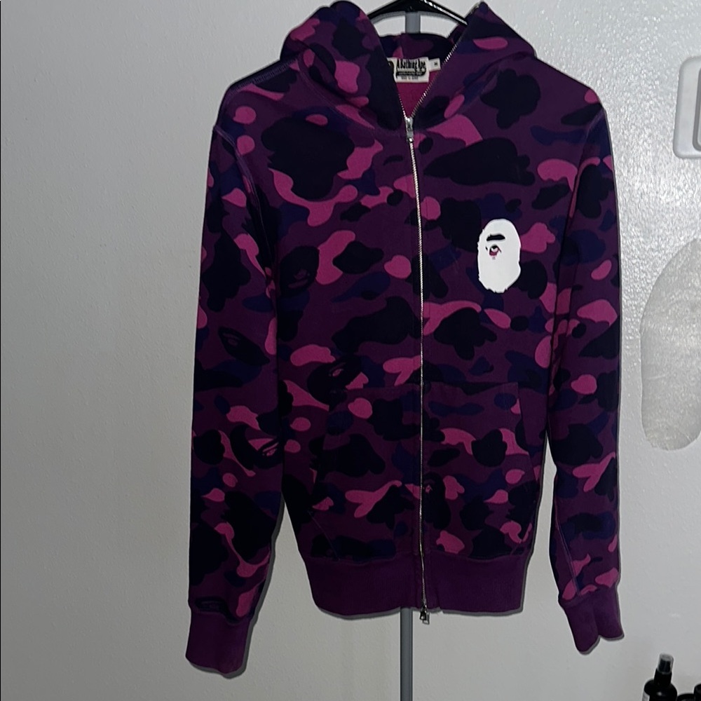 Bape Purple Camo Kids Jacket